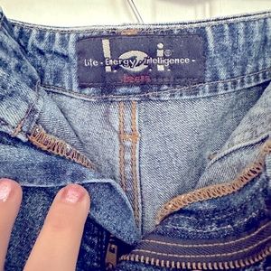 L.E.I. Blue Jean Shorts Womens Size 11 Vintage Retro 90s Classic Basic Shorts